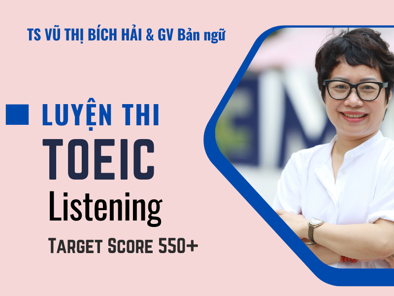 TOEIC Listening -Target Score 550+ [coming soon]